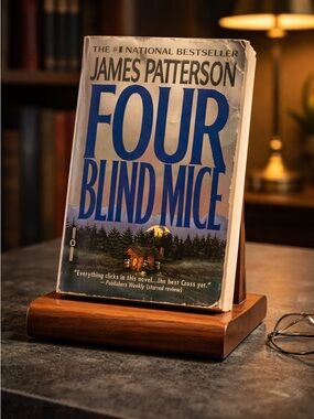 EUC - James Patterson Four Blind Mice Soft Paper Back Book